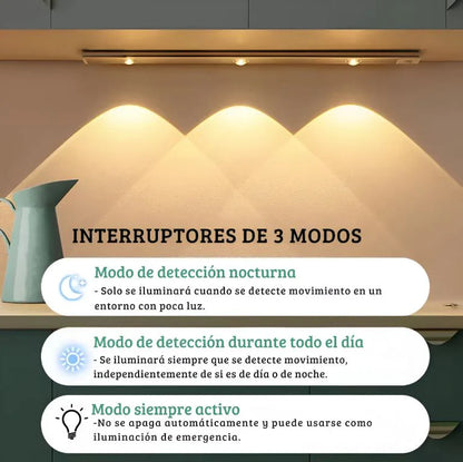 Lámpara LED Inteligente con Sensor de Movimiento