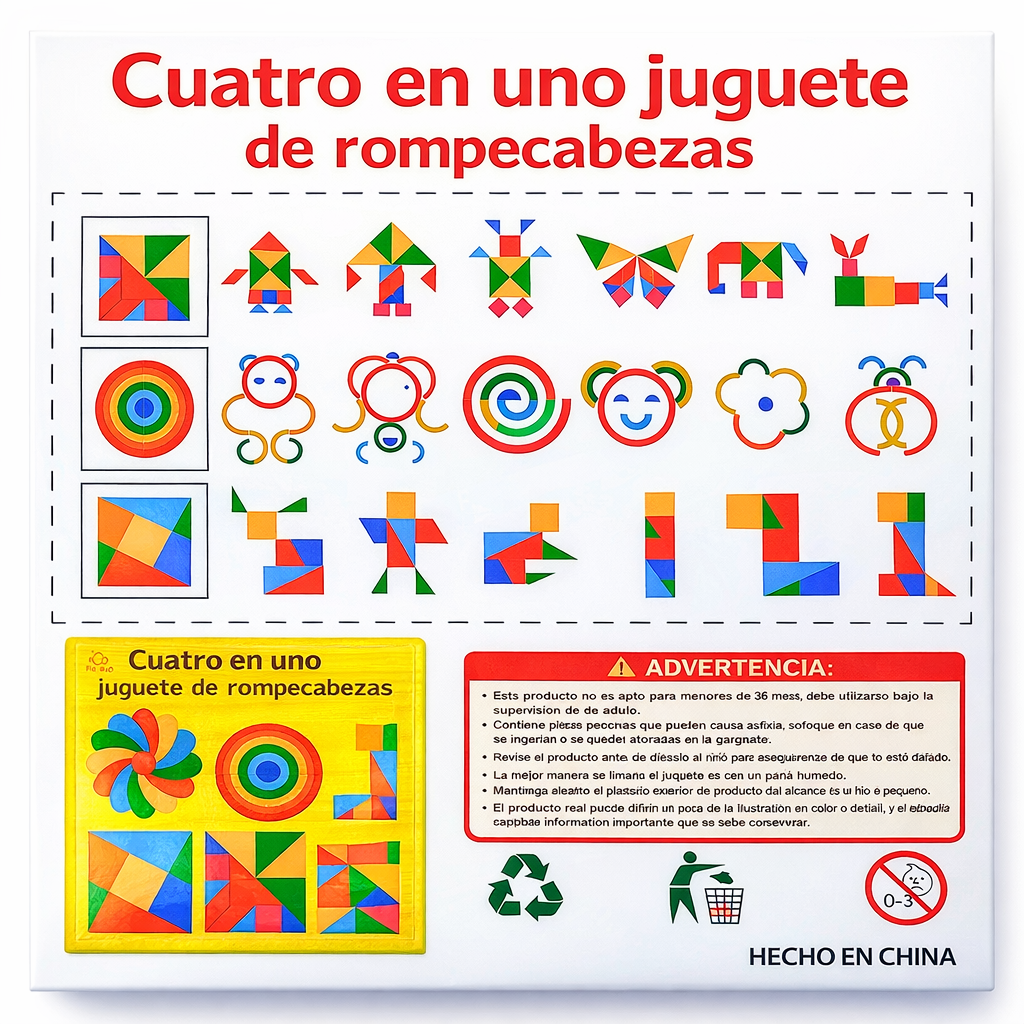 TANGRAM 4 EN 1