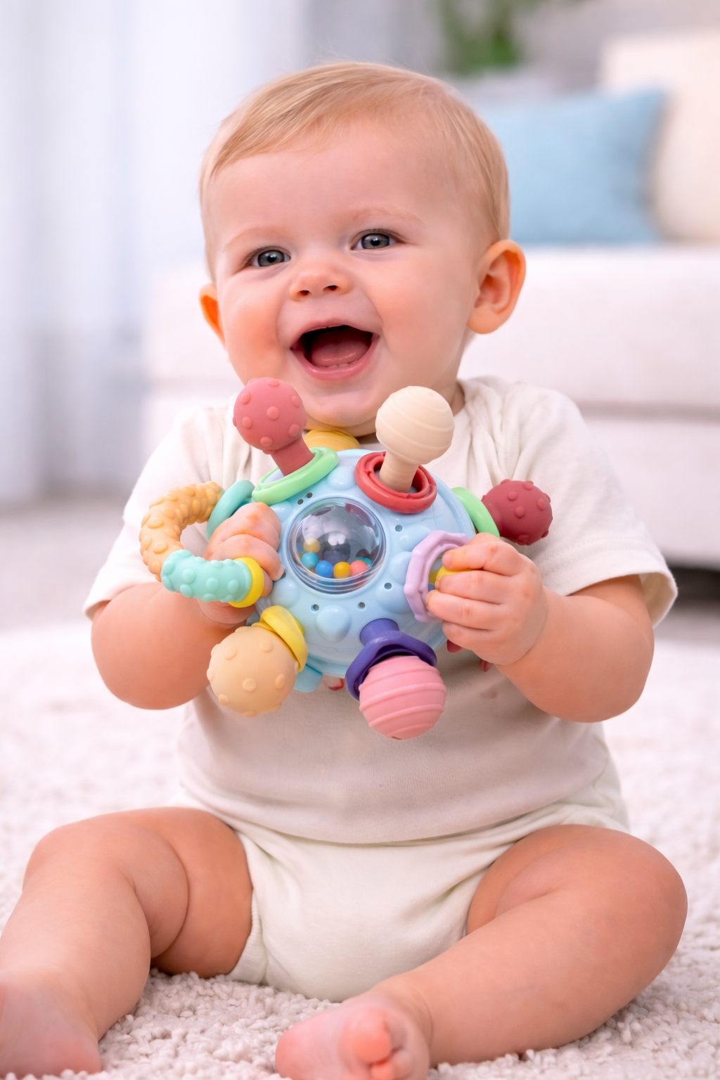Sonajero Sensorial Montessori 2 en 1