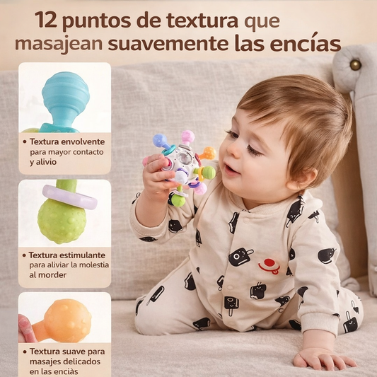Sonajero Sensorial Montessori 2 en 1