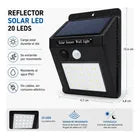 Luz Solar Led Con Sensor De Movimiento