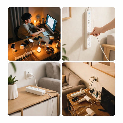 Soporte multiusos con adhesivo