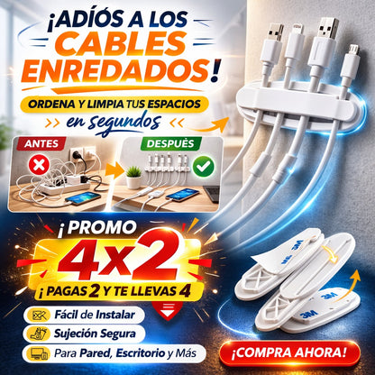 Soporte multiusos con adhesivo